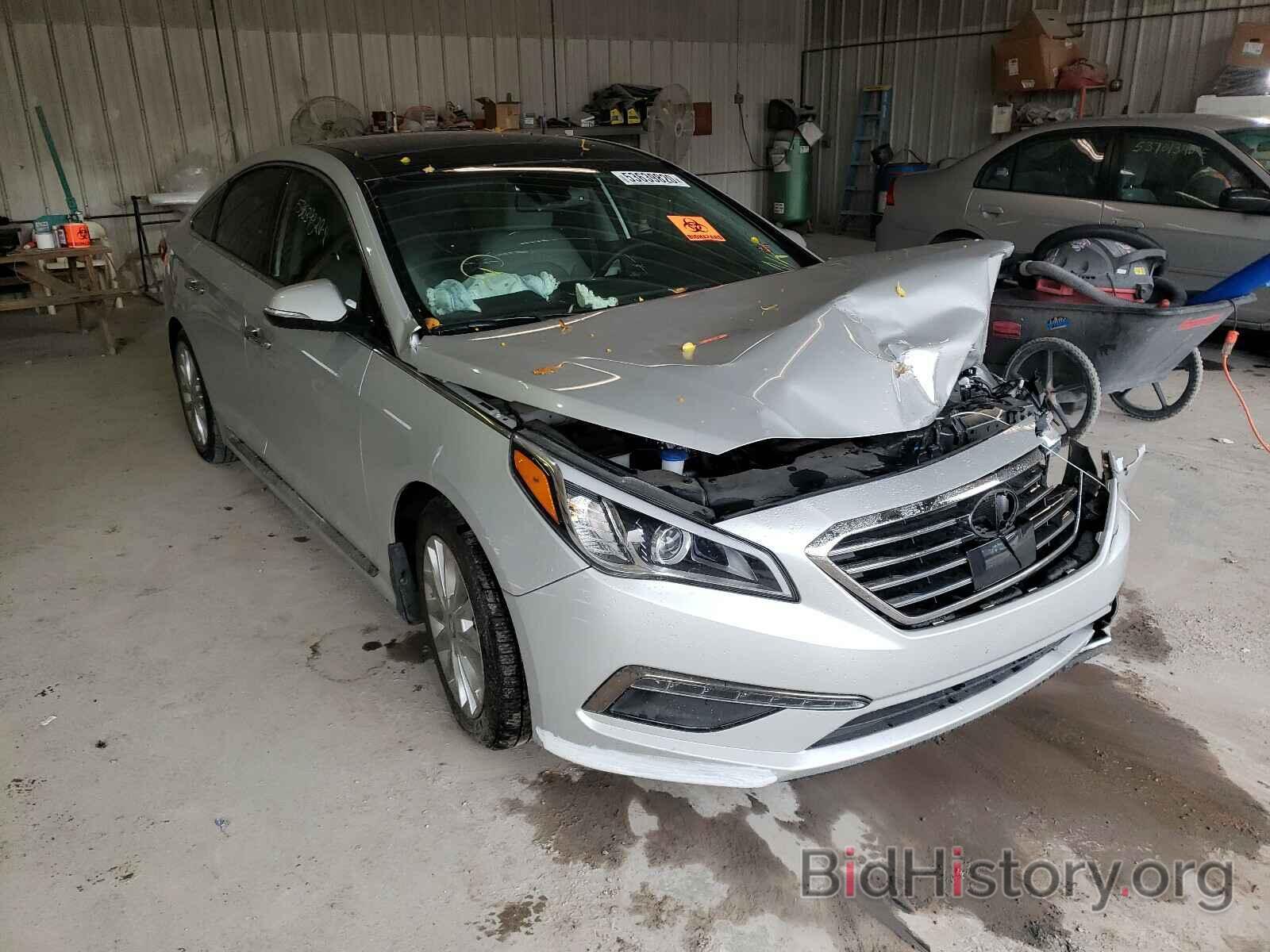 Photo 5NPE34AF4FH147487 - HYUNDAI SONATA 2015