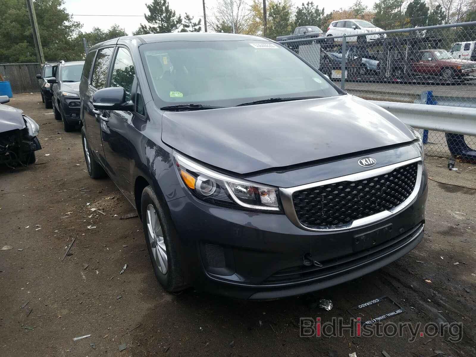 Photo KNDMB5C15H6323045 - KIA SEDONA 2017