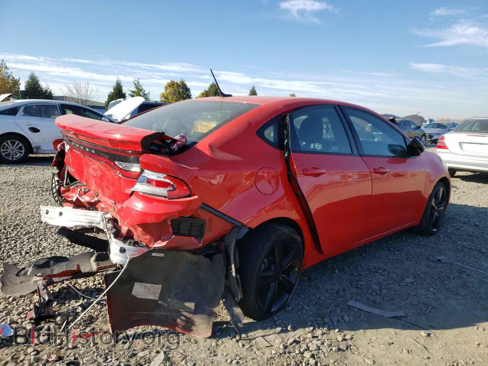 2016 DODGE DART - VIN: 1C3CDFBB8GD645389 - Фото 4