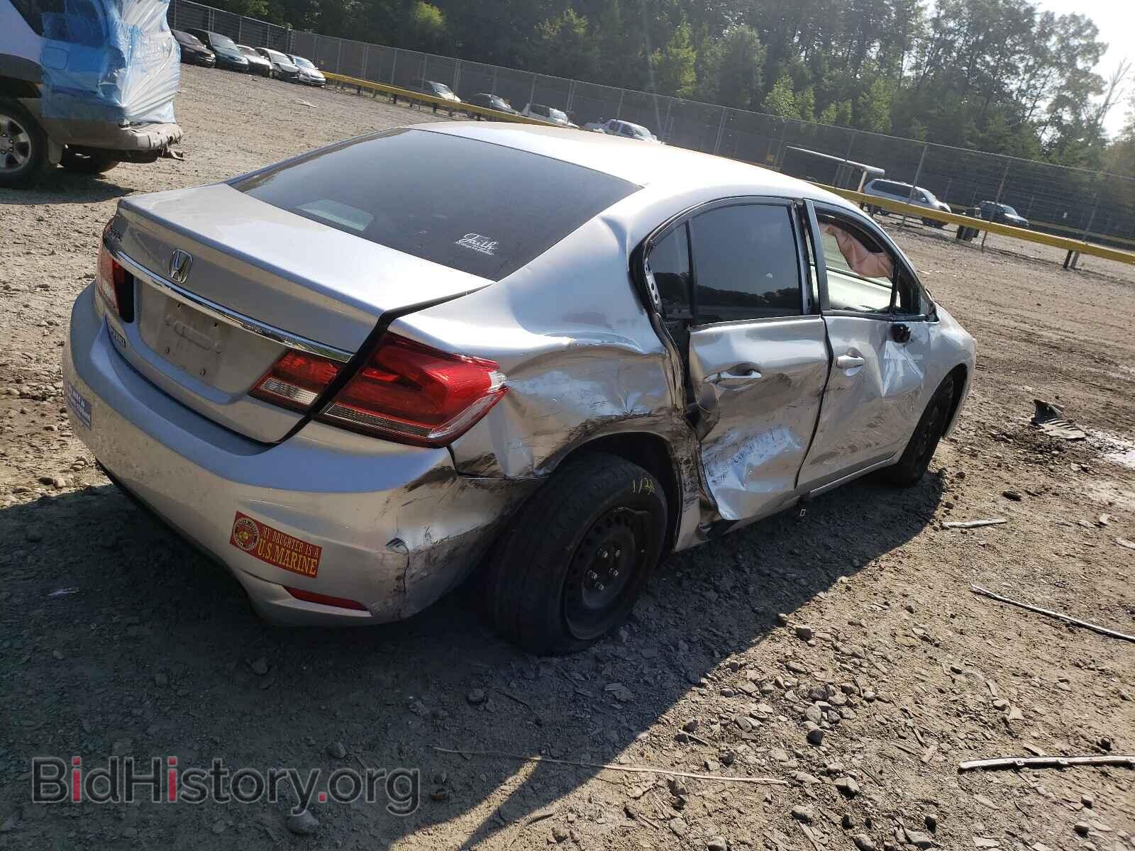 2013 HONDA CIVIC - VIN: 19XFB2F5XDE206992 - Фото 4