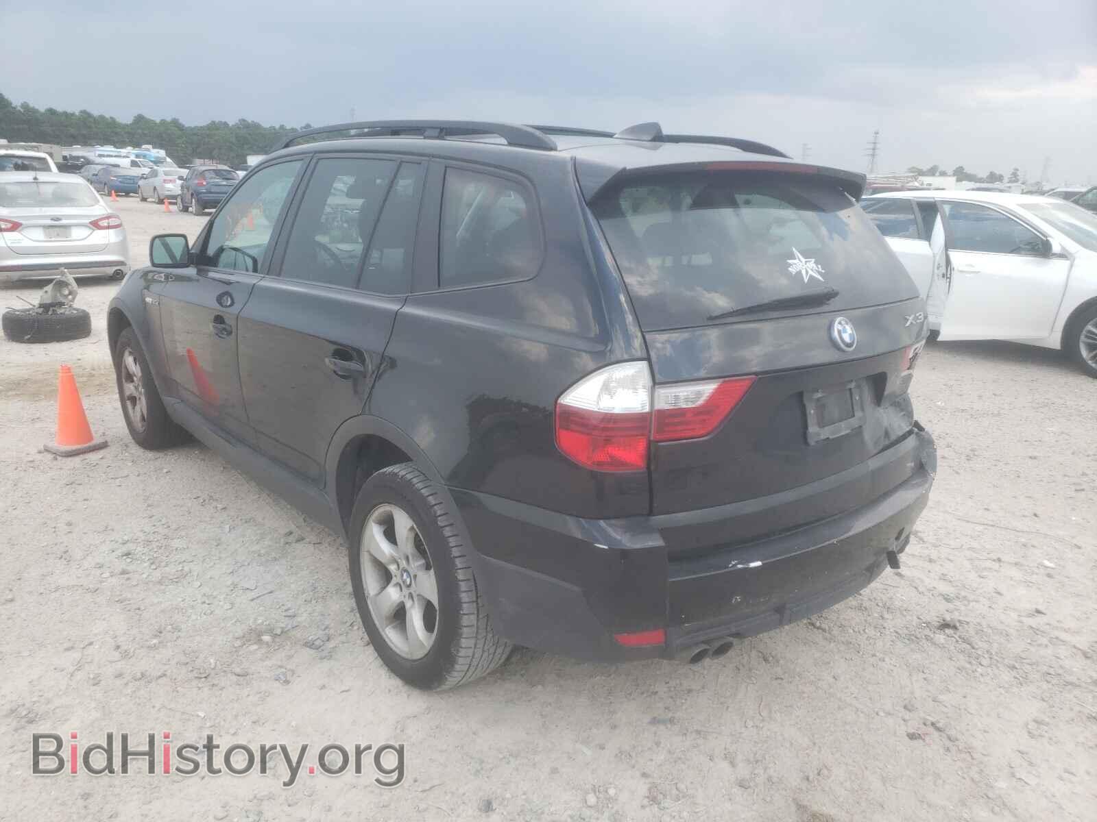 2007 BMW X3 - VIN: WBXPC93447WF09580 - Фото 3