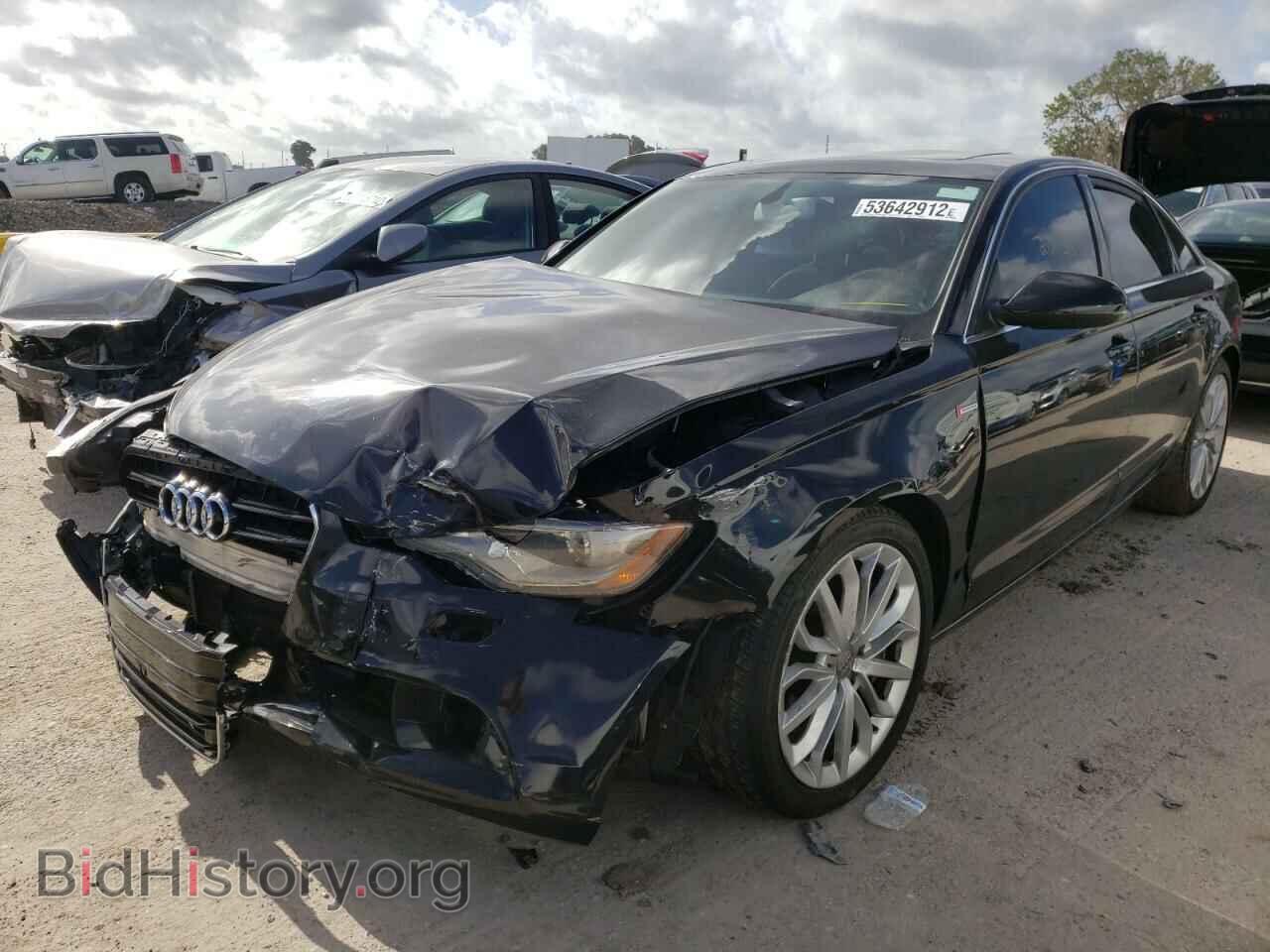 2012 AUDI A6 - VIN: WAUBGAFC9CN006332 - Фото 2