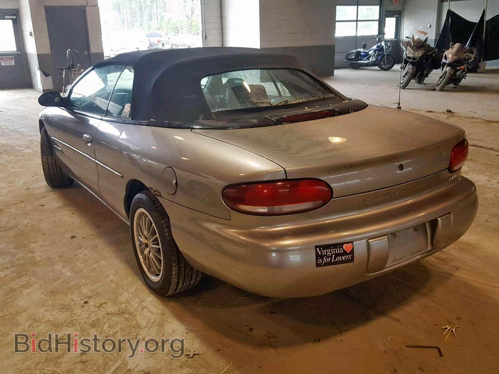 1998 CHRYSLER SEBRING - VIN: 3C3EL55H5WT292673 - Фото 3