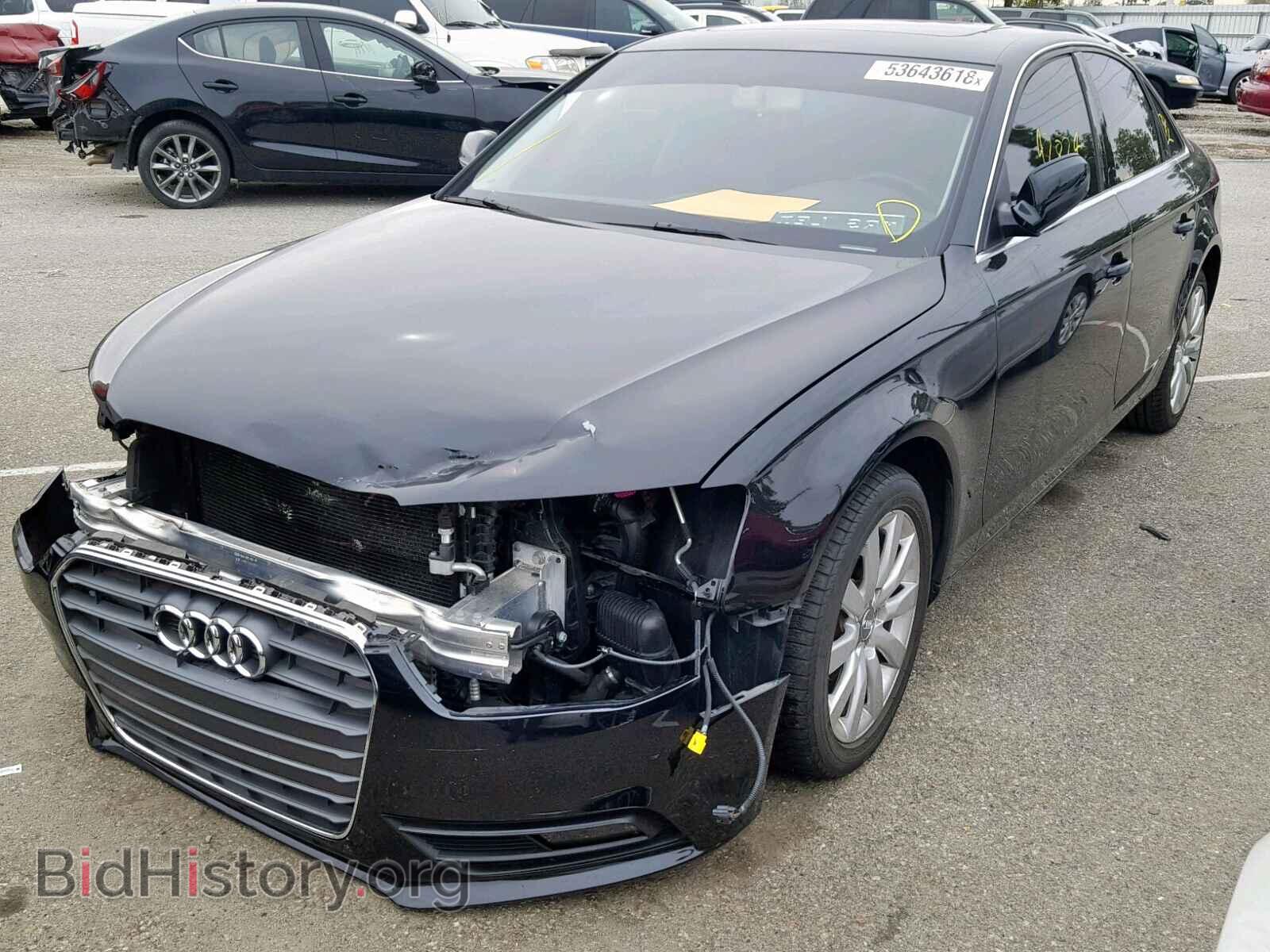 2013 AUDI A4 - VIN: WAUAFAFL2DN028561 - Photo 2