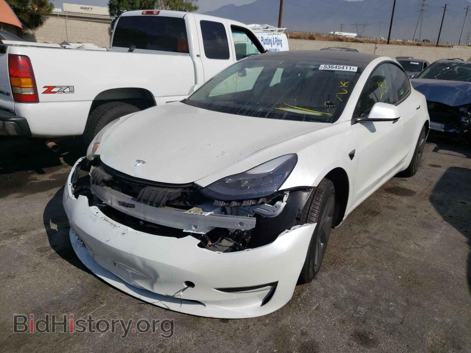 2021 TESLA MODEL 3 - VIN: 5YJ3E1EA2MF992557 - Photo 2