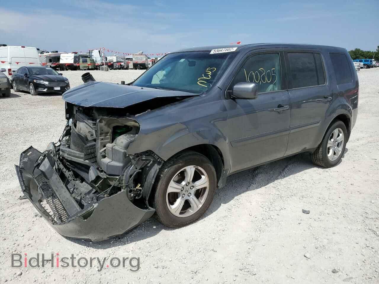 2012 HONDA PILOT - VIN: 5FNYF3H43CB032019 - Фото 2