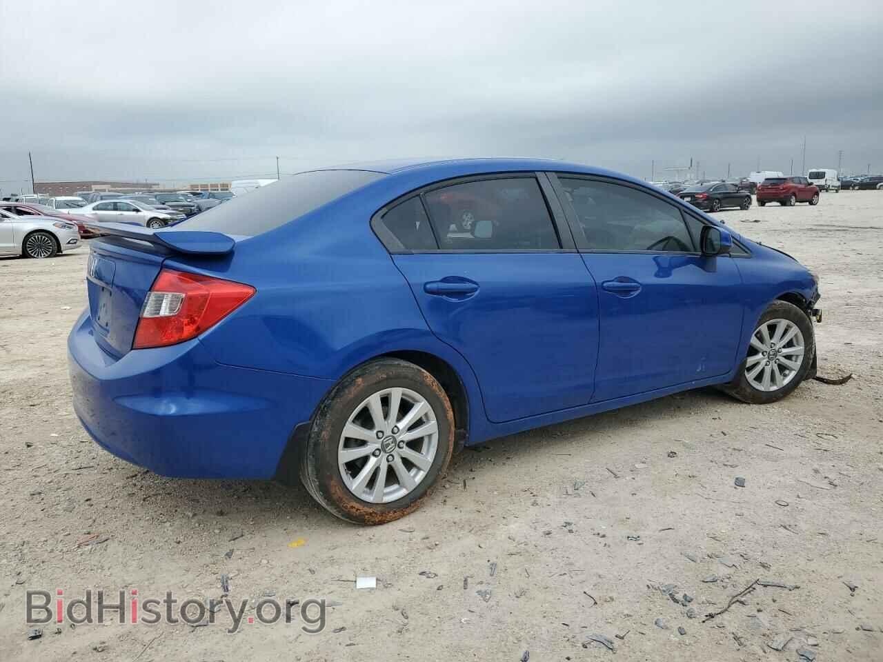2012 HONDA CIVIC - VIN: 2HGFB2F86CH534974 - Фото 3