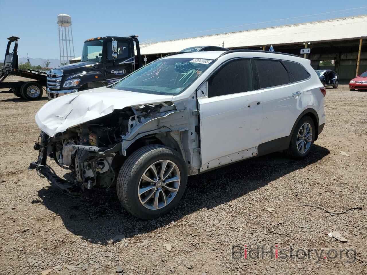 Photo KM8SM4HF9JU258276 - HYUNDAI SANTA FE 2018