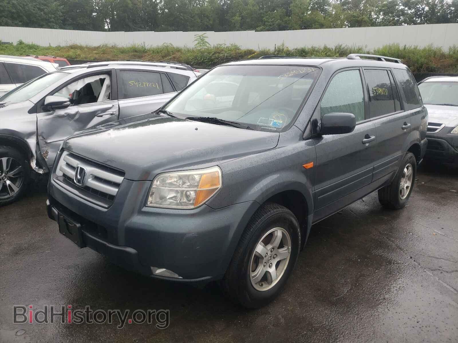 2006 HONDA PILOT - VIN: 2HKYF18466H559885 - Фото 2