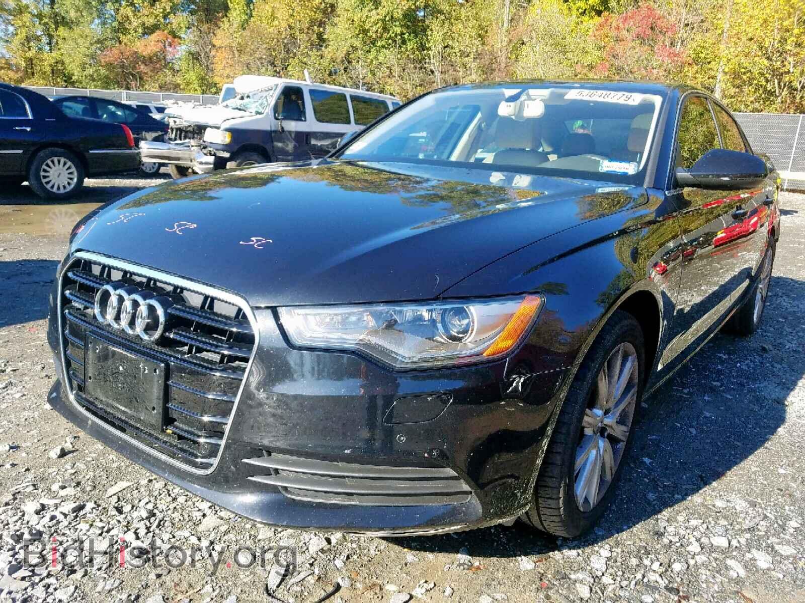 2014 AUDI A6 - VIN: WAUGFAFC2EN019225 - Фото 2