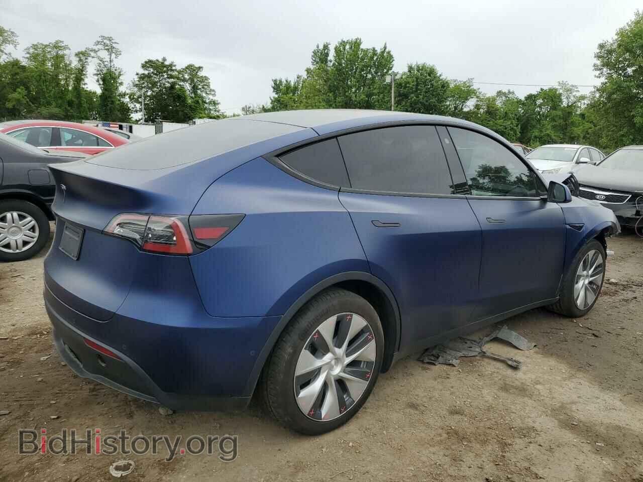 2022 TESLA MODEL Y - VIN: 7SAYGAEE5NF324758 - Фото 3
