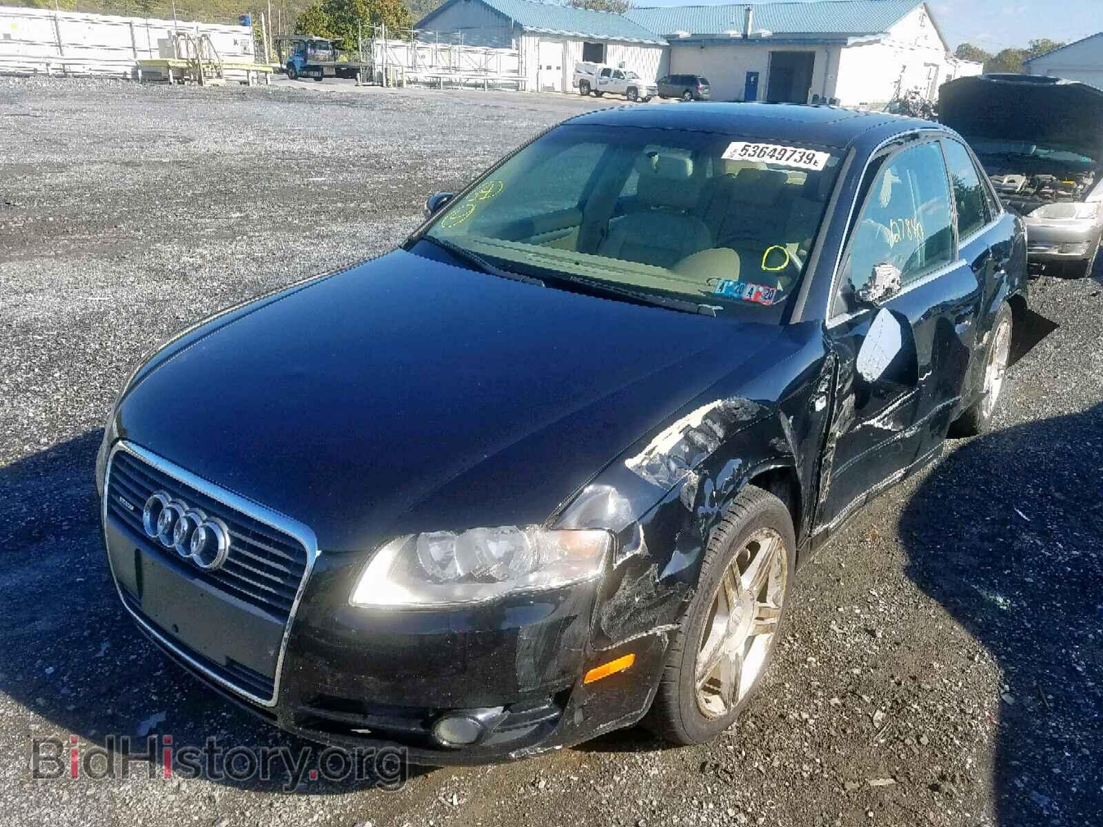 2007 AUDI A4 - VIN: WAUDF78E37A146287 - Фото 2