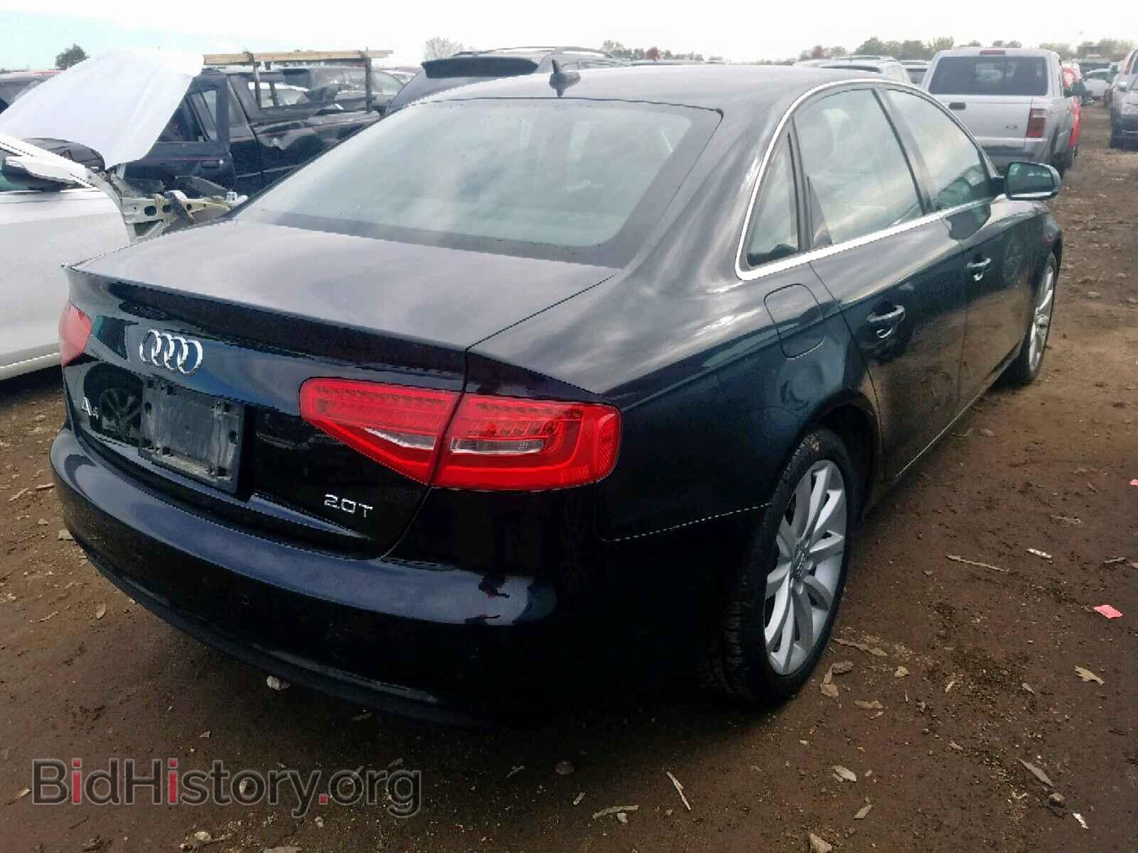 2013 AUDI A4 - VIN: WAUEFAFLXDA129193 - Фото 4