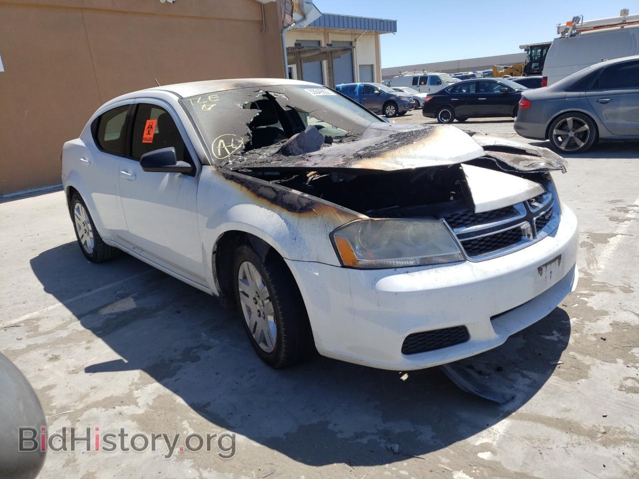 Photo 1C3CDZAB7CN328324 - DODGE AVENGER 2012