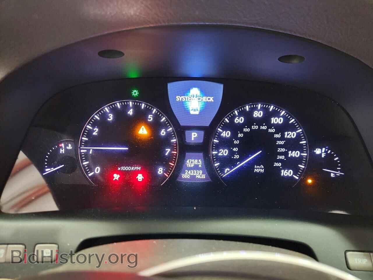2009 LEXUS LS460 - VIN: JTHDL46F595000280 - Фото 9