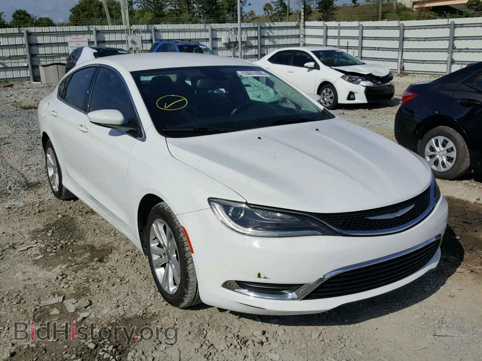 Фотография 1C3CCCABXGN148759 - CHRYSLER 200 2016