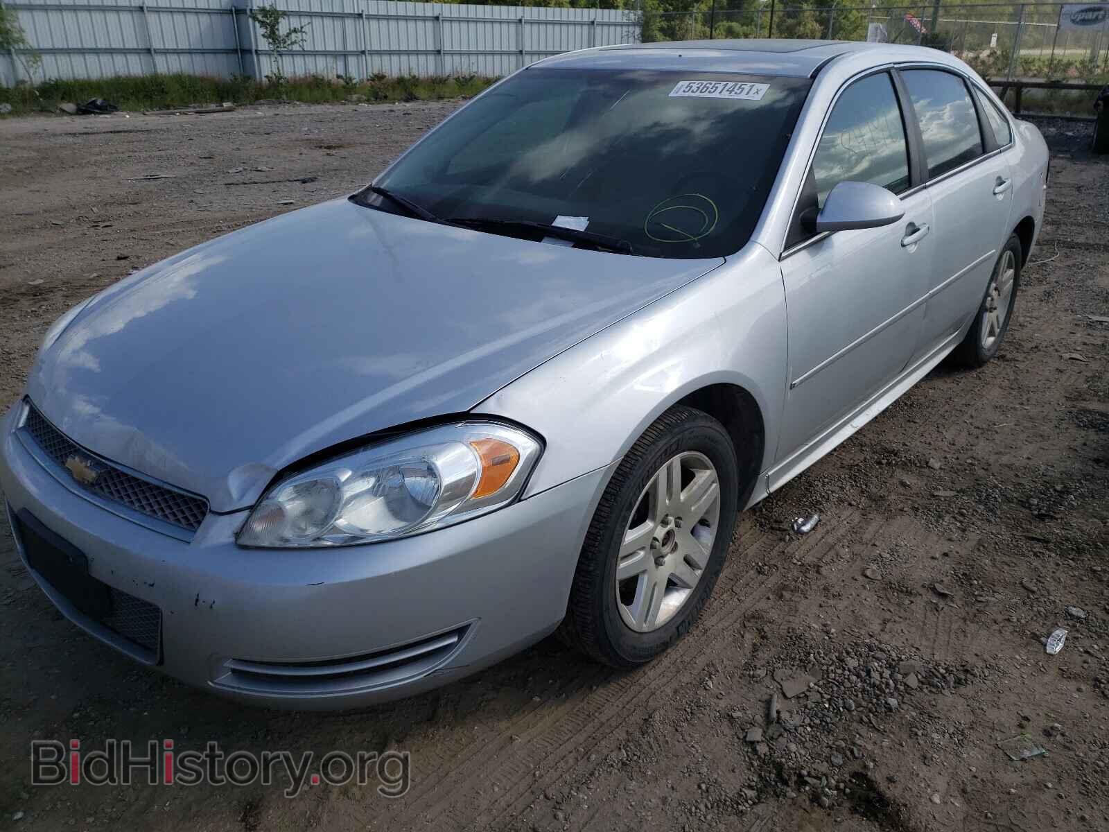 2014 CHEVROLET IMPALA - VIN: 2G1WB5E31E1161692 - Фото 2
