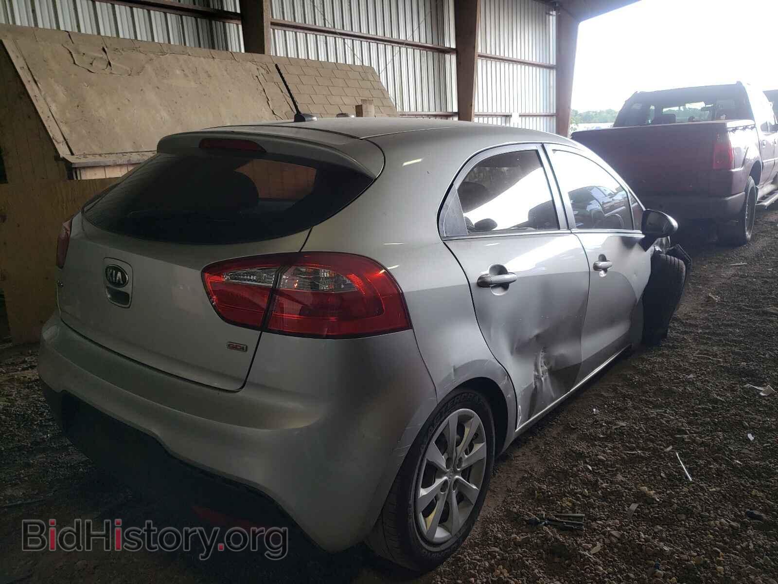 2013 KIA RIO - VIN: KNADM5A36D6205673 - Фото 4