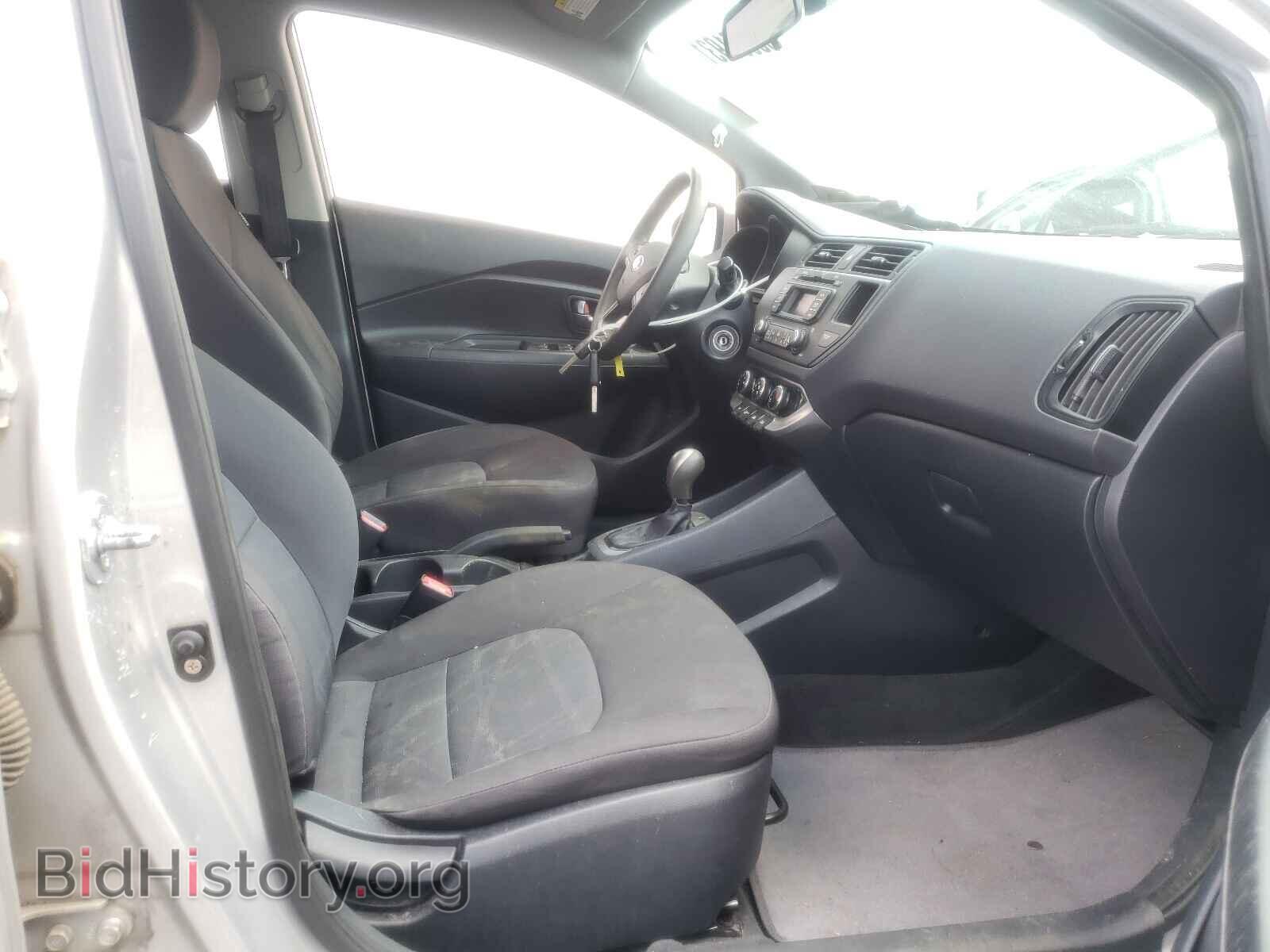 2013 KIA RIO - VIN: KNADM5A36D6205673 - Фото 5