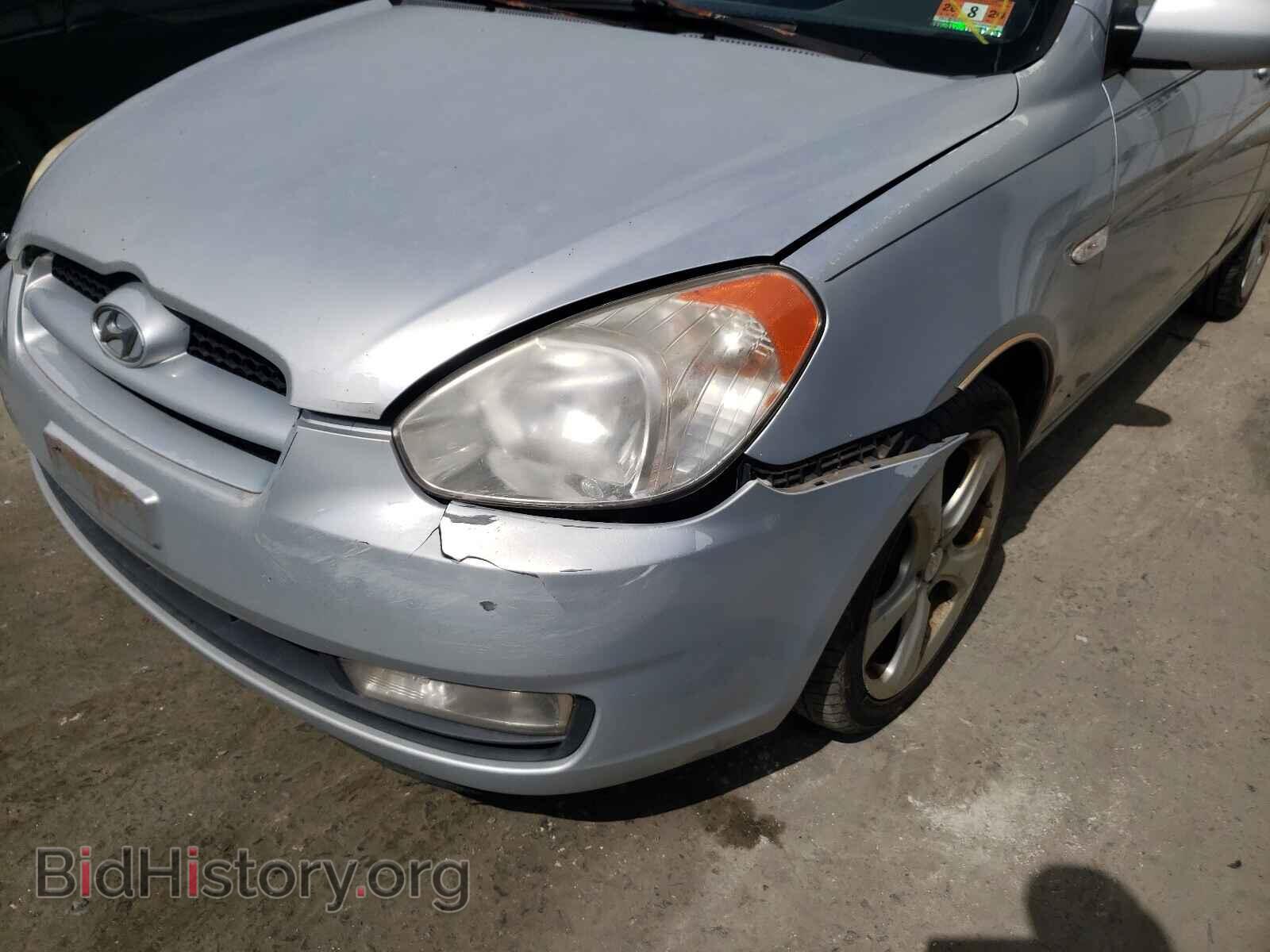 2007 HYUNDAI ACCENT - VIN: KMHCN36C27U003949 - Фото 9