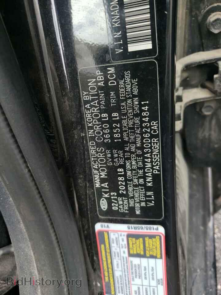 2013 KIA RIO - VIN: KNADM4A30D6234841 - Фото 10