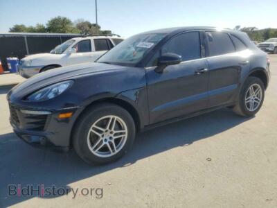 2017 Porsche MACAN, blue — VIN WP1AA2A5XHLB00378, Copart