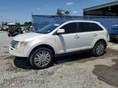 2010 Ford EDGE Limited, белый — VIN 2FMDK3KC4ABA48357, Copart
