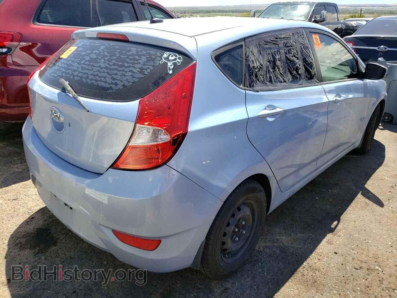 2014 HYUNDAI ACCENT - VIN: KMHCT5AE8EU170548 - Фото 4