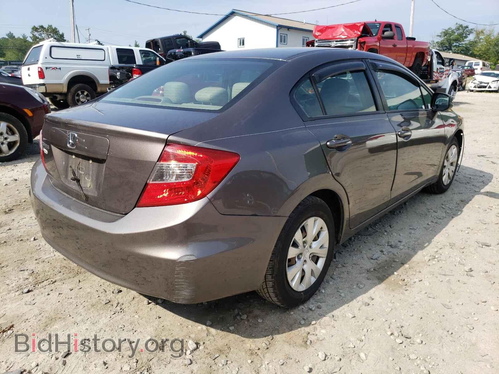 2012 HONDA CIVIC - VIN: 19XFB2F52CE306938 - Фото 4