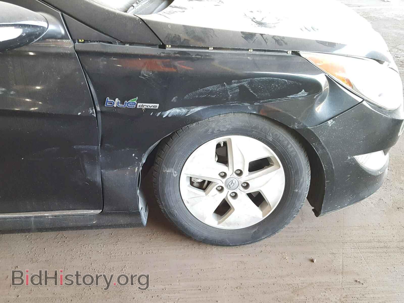 2012 HYUNDAI SONATA - VIN: KMHEC4A47CA038647 - Фото 9
