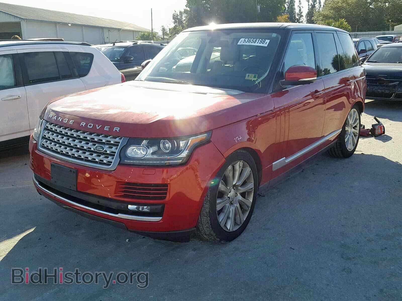 2014 LAND ROVER RANGE ROVE - VIN: SALGS2TF6EA175593 - Фото 2
