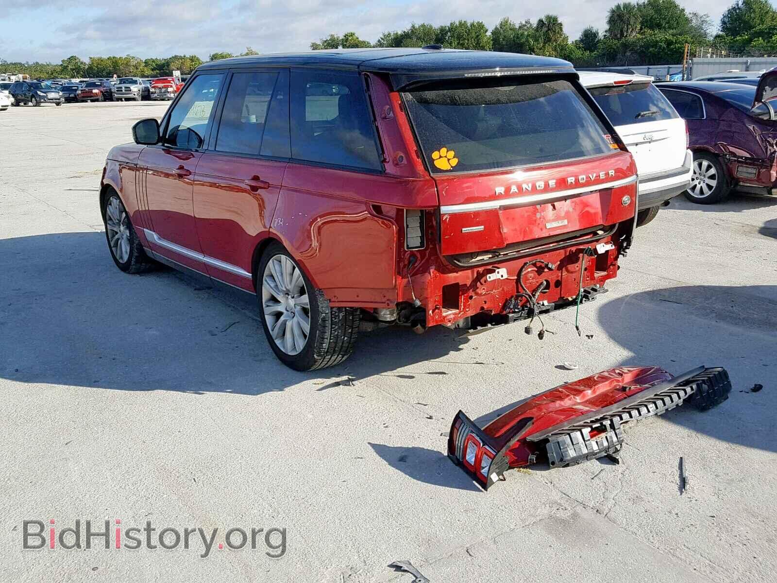 2014 LAND ROVER RANGE ROVE - VIN: SALGS2TF6EA175593 - Фото 3