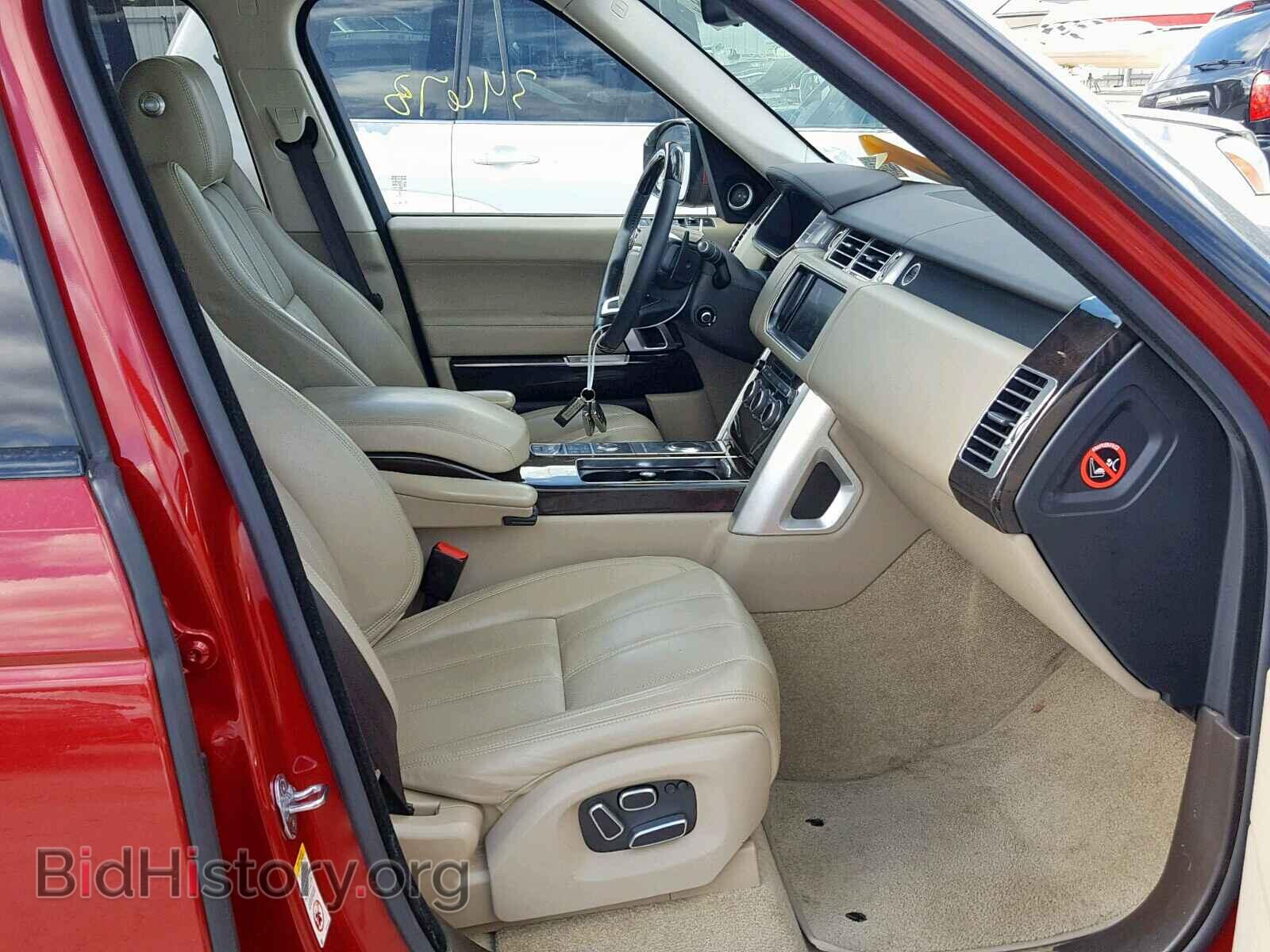 2014 LAND ROVER RANGE ROVE - VIN: SALGS2TF6EA175593 - Фото 5