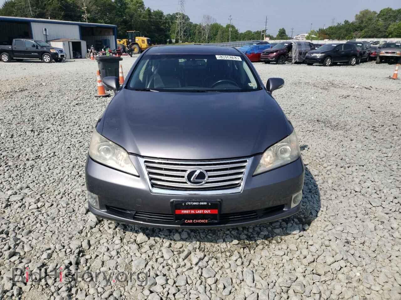 2012 LEXUS ES350 - VIN: JTHBK1EG5C2496290 - Фото 5