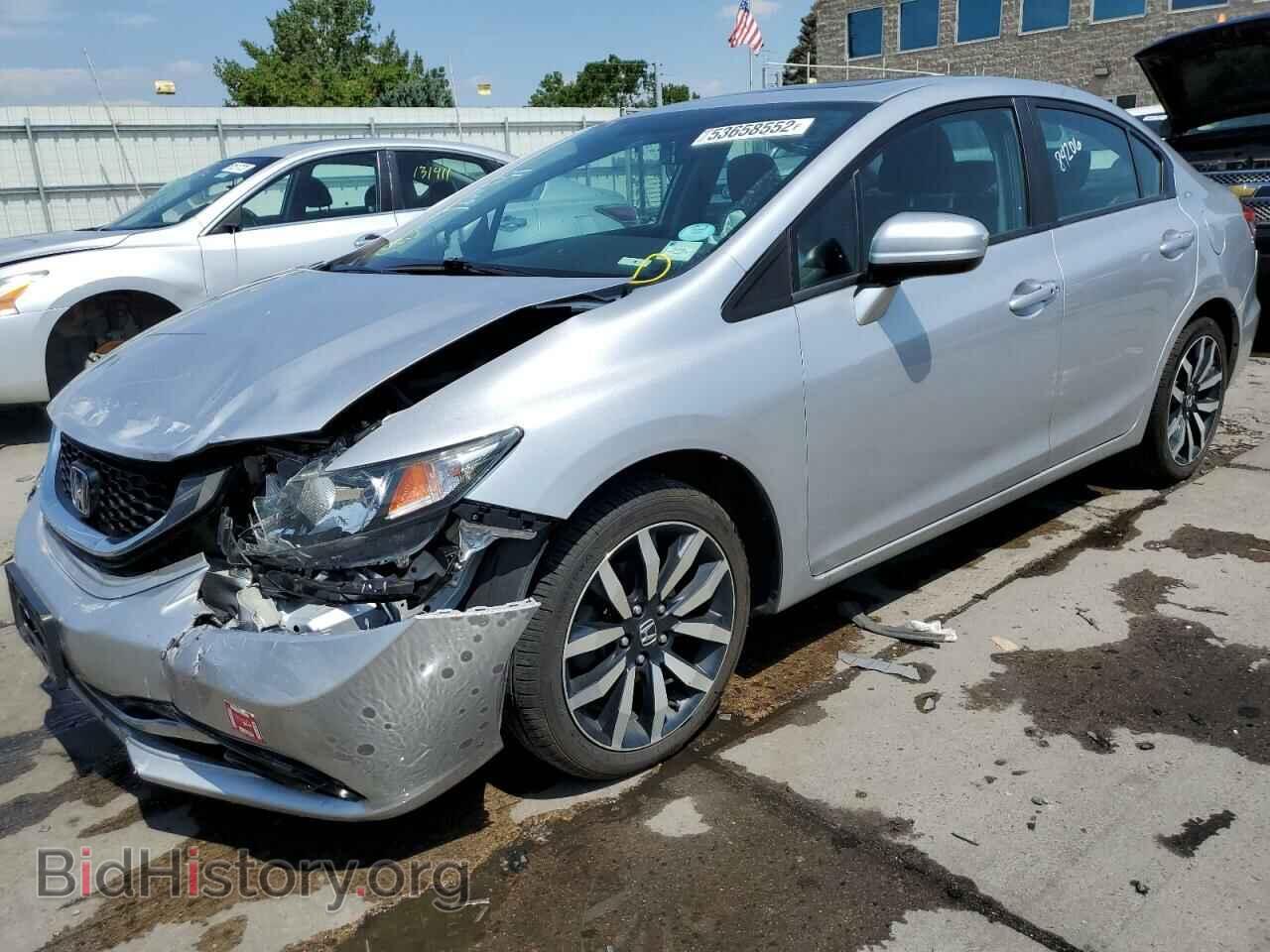 2015 HONDA CIVIC - VIN: 19XFB2F90FE257567 - Фото 2