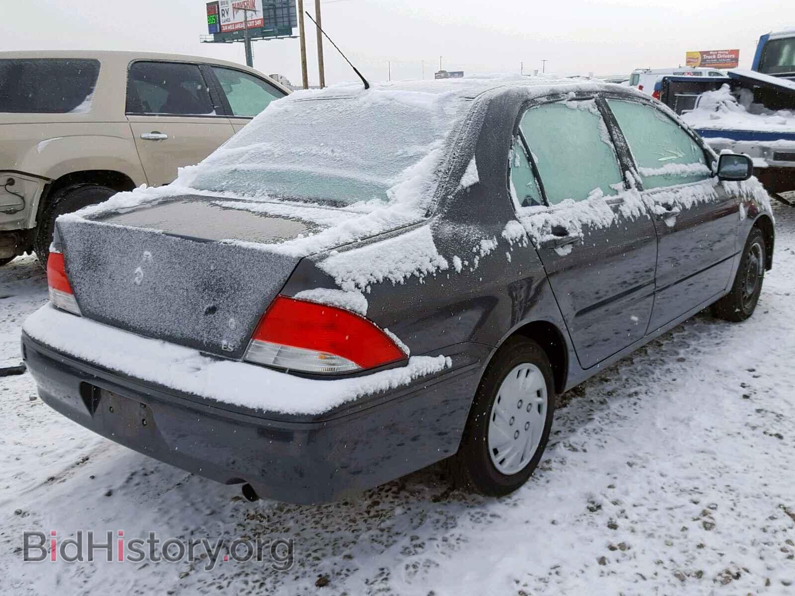 2003 MITSUBISHI LANCER - VIN: JA3AJ26E83U068882 - Фото 4