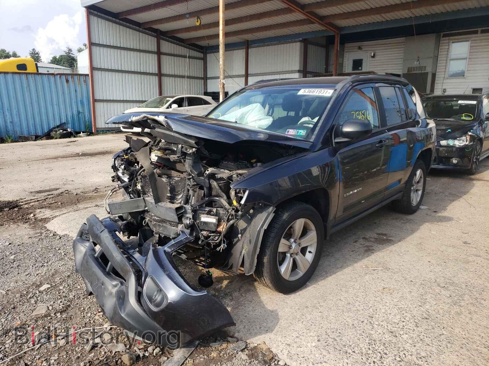 2014 JEEP COMPASS - VIN: 1C4NJDBB2ED659397 - Фото 2