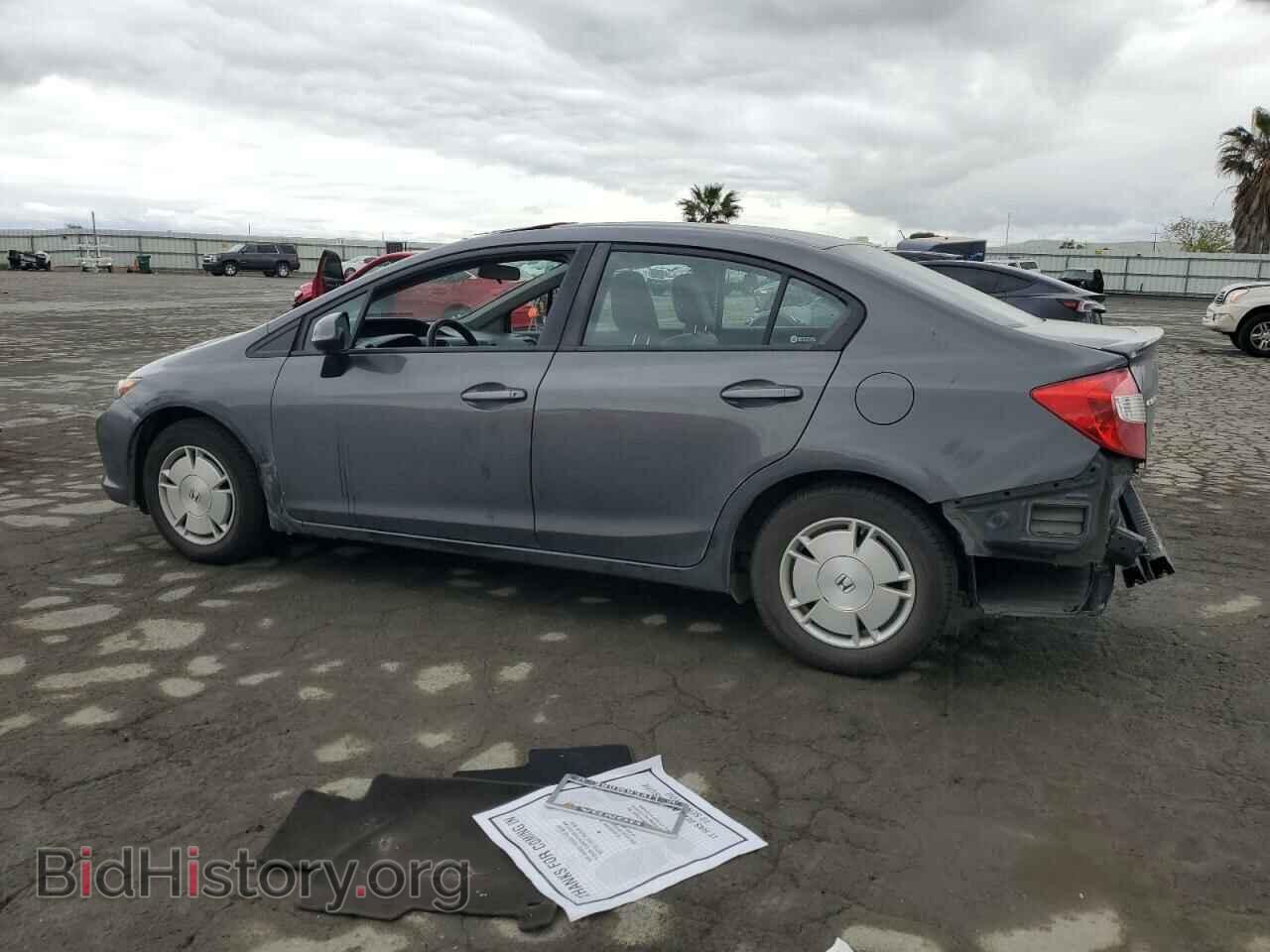 2012 HONDA CIVIC - VIN: 2HGFB2F66CH550882 - Фото 2