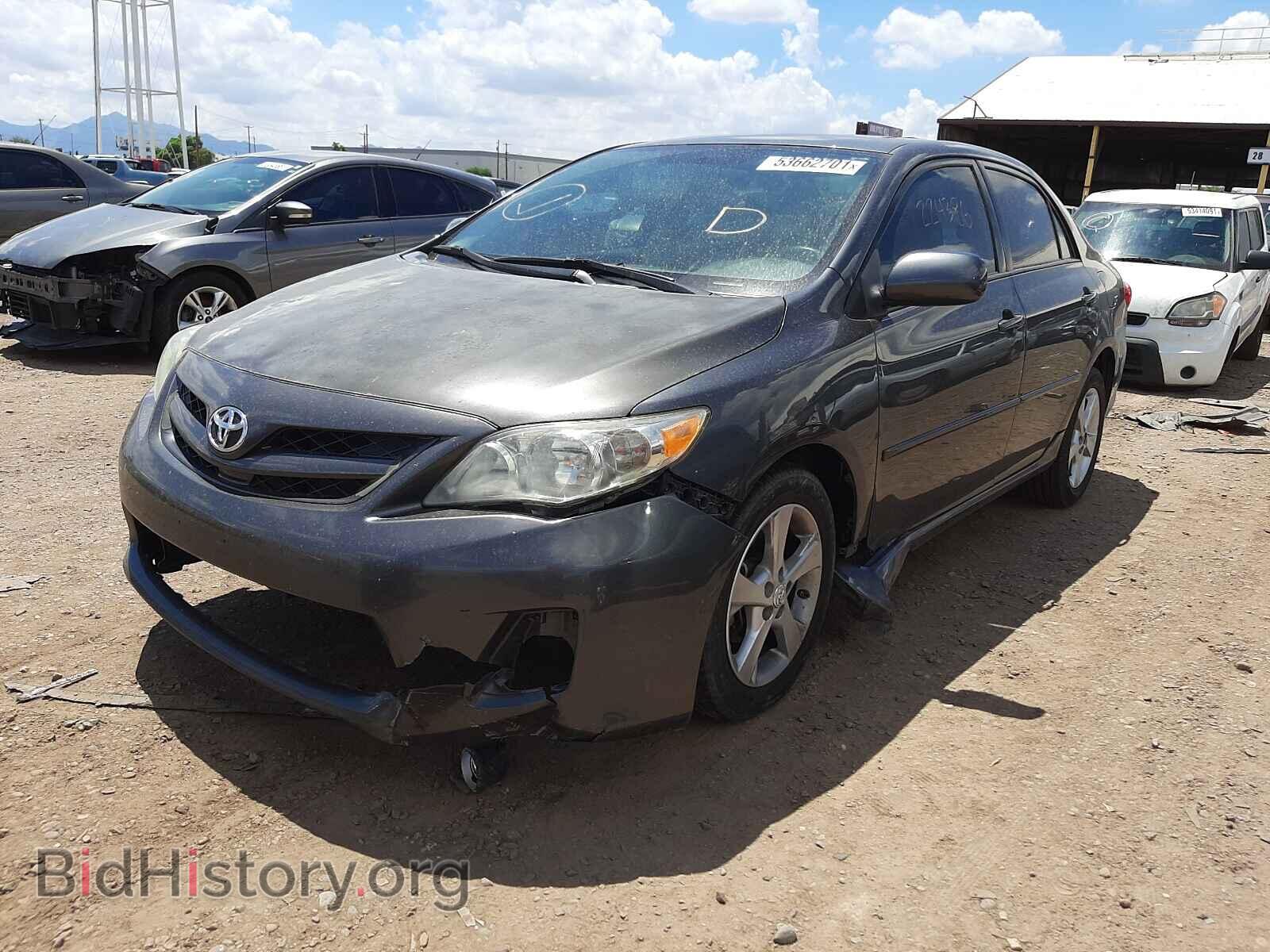 2011 TOYOTA COROLLA - VIN: 2T1BU4EE6BC597737 - Фото 2