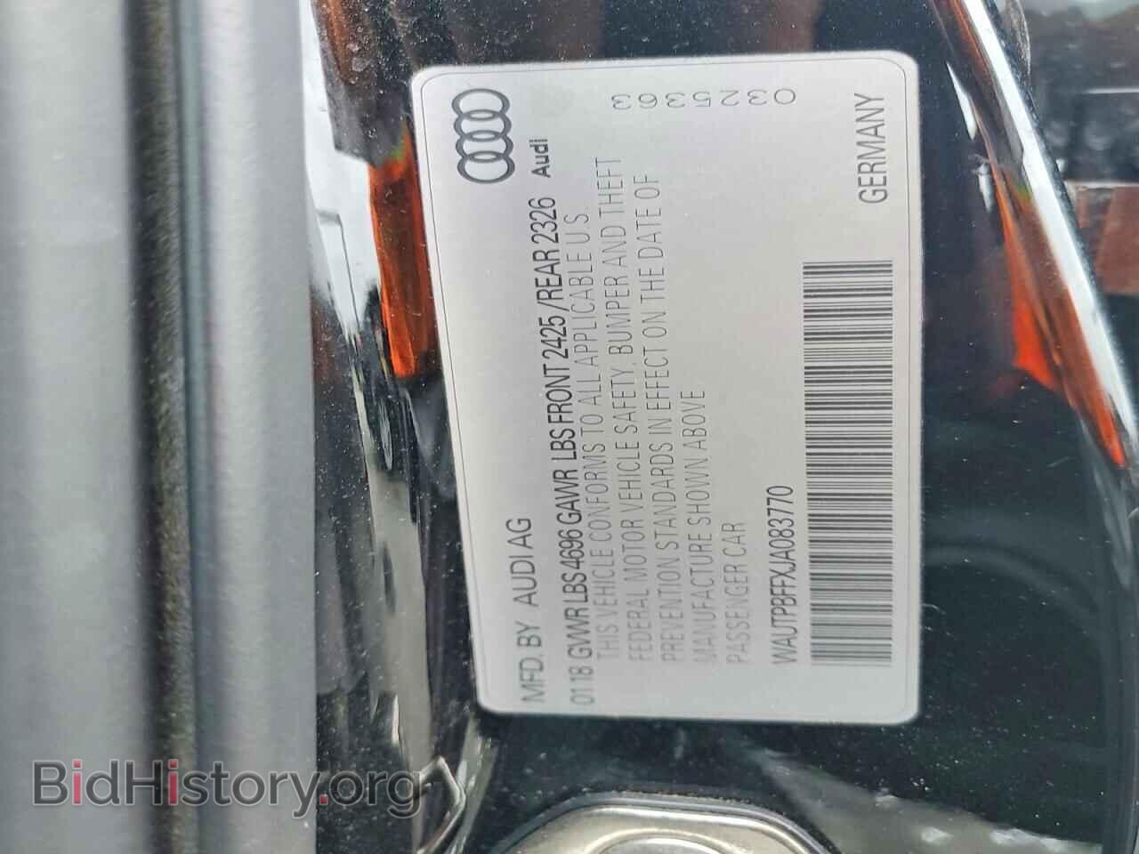 2018 AUDI A3 - VIN: WAUTPBFFXJA083770 - Photo 12