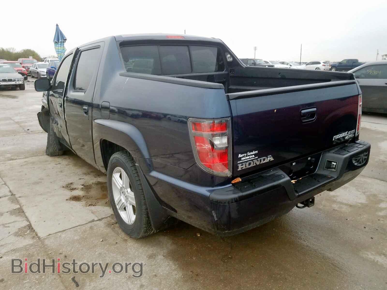 2012 HONDA RIDGELINE - VIN: 5FPYK1F52CB453832 - Фото 3