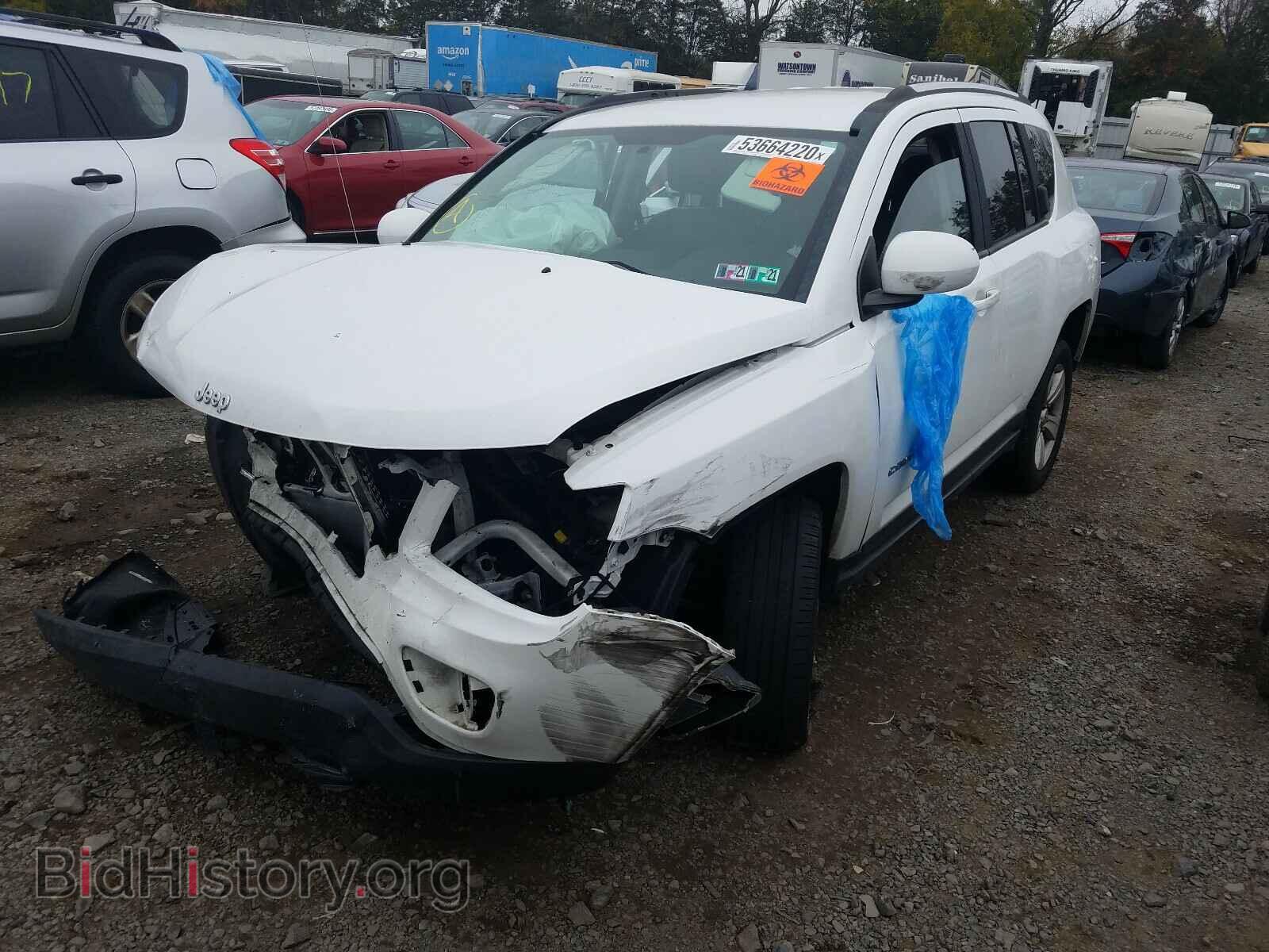 2014 JEEP COMPASS - VIN: 1C4NJDEB0ED689610 - Фото 2