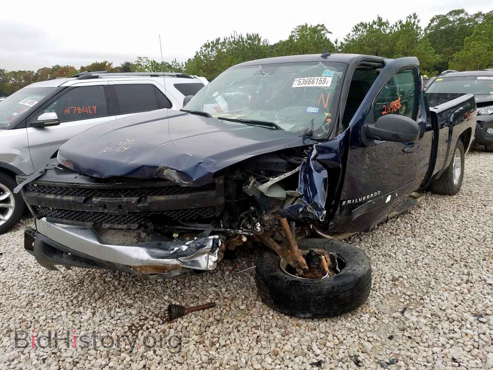2007 CHEVROLET SILVERADO - VIN: 2GCEK19J571721608 - Фото 2