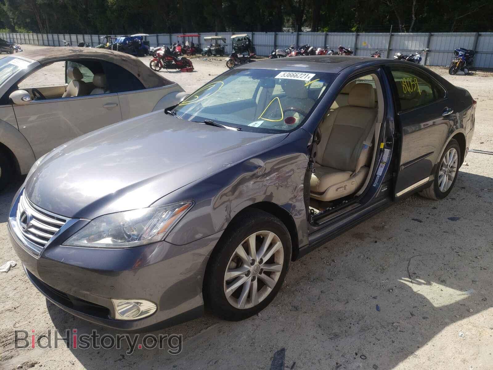 2012 LEXUS ES350 - VIN: JTHBK1EG2C2494870 - Фото 9