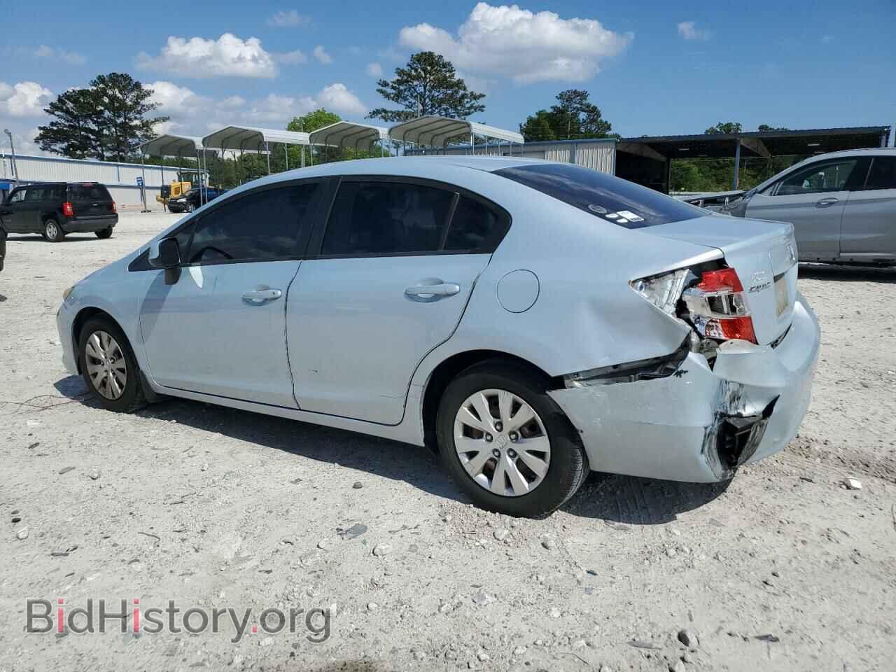 2012 HONDA CIVIC - VIN: 19XFB2F53CE007426 - Фото 2