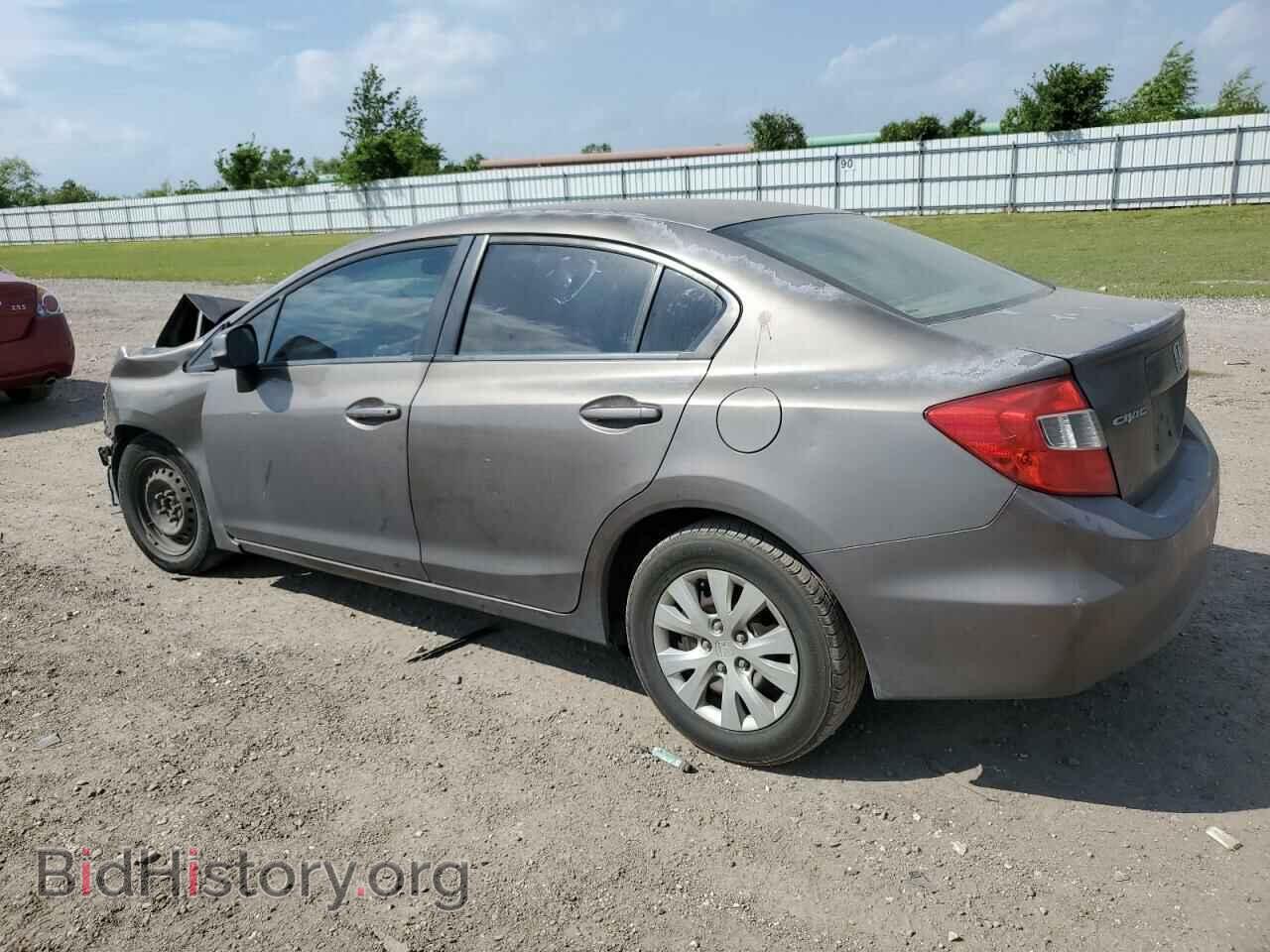 2012 HONDA CIVIC - VIN: 2HGFB2F59CH516541 - Фото 2