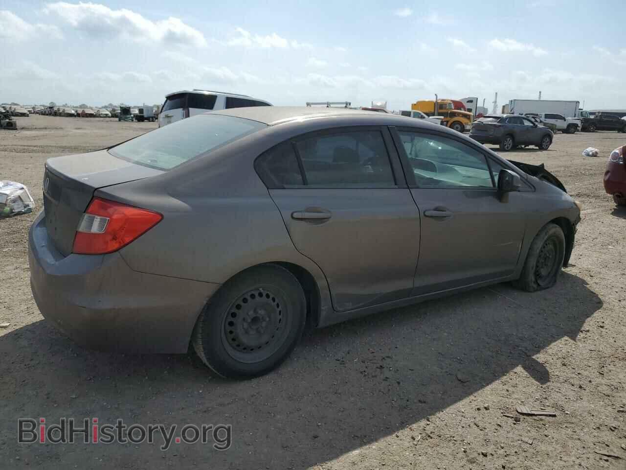 2012 HONDA CIVIC - VIN: 2HGFB2F59CH516541 - Фото 3