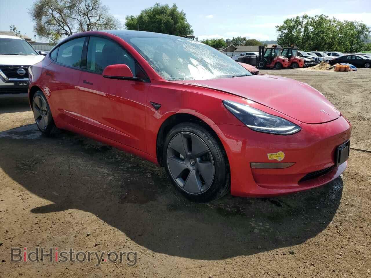 2022 TESLA MODEL 3 - VIN: 5YJ3E1EB7NF176065 - Фото 4