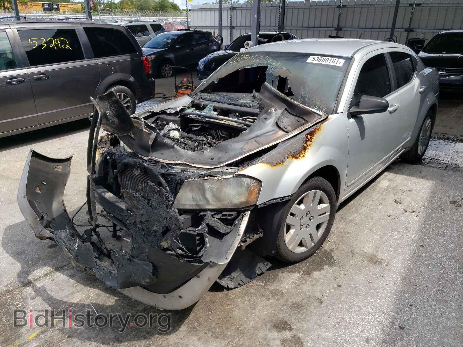 2011 DODGE AVENGER - VIN: 1B3BD4FB0BN515312 - Фото 2