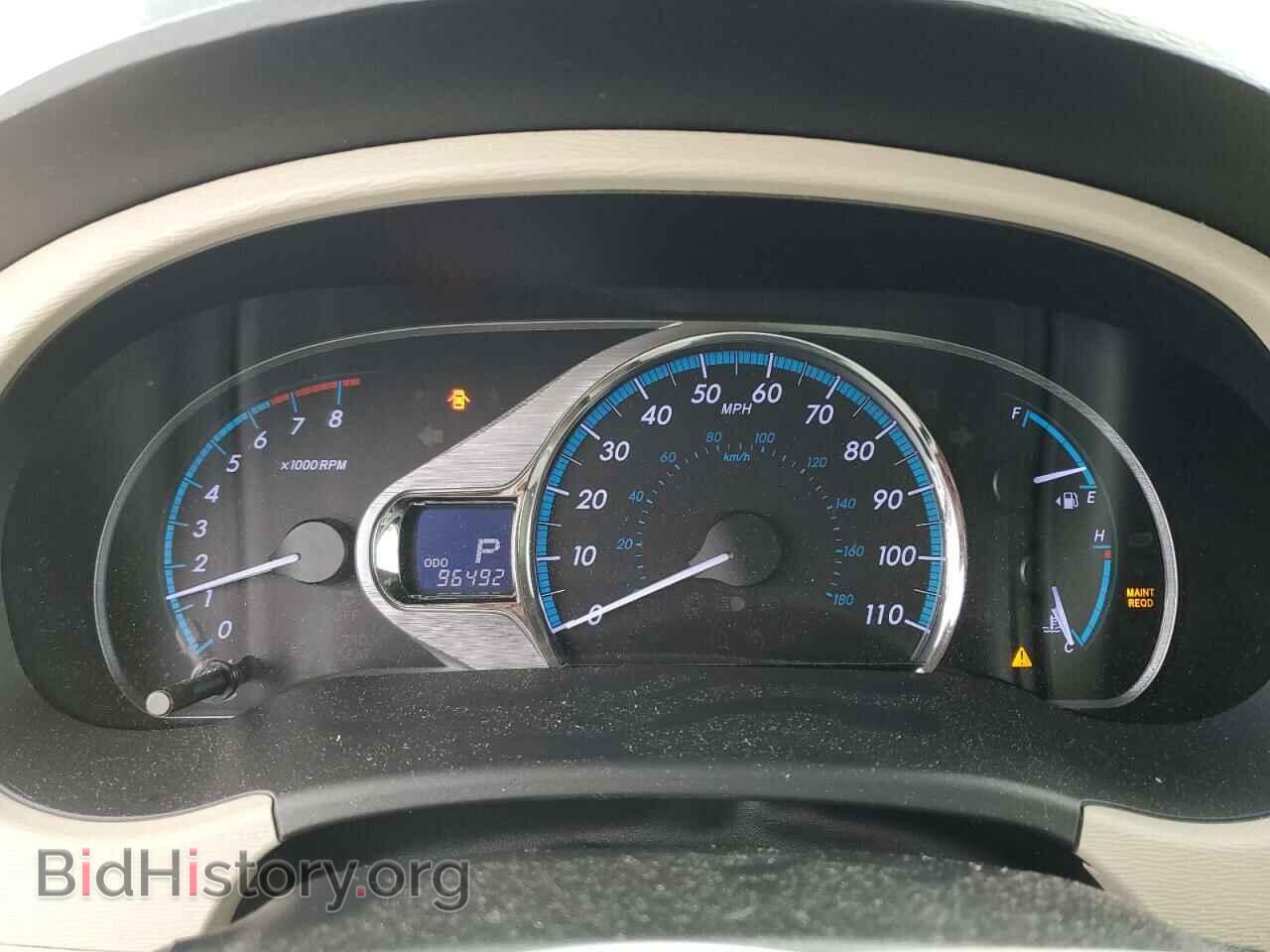 2012 TOYOTA All Models - VIN: 5TDYK3DC2CS274529 - Фото 9